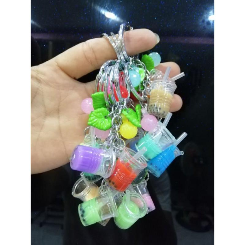 MÓC KHÓA LY TRÀ SỮA DỄ THƯƠNG