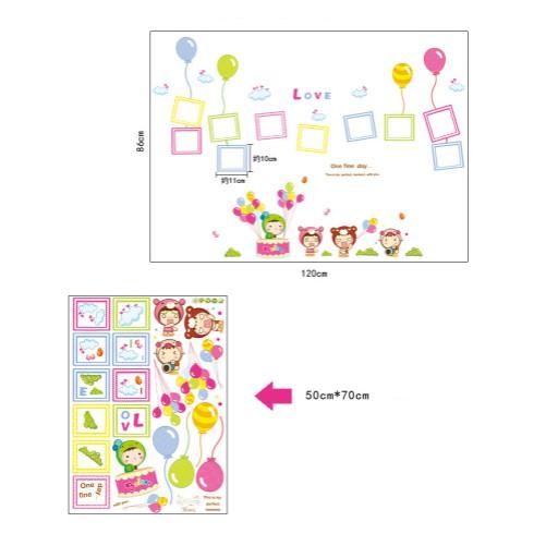 Decal trang trí những khung tranh mẫu mới