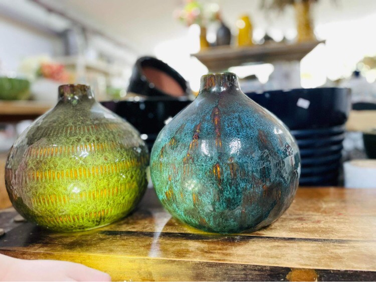 Bình bầu, vân đá tự nhiên