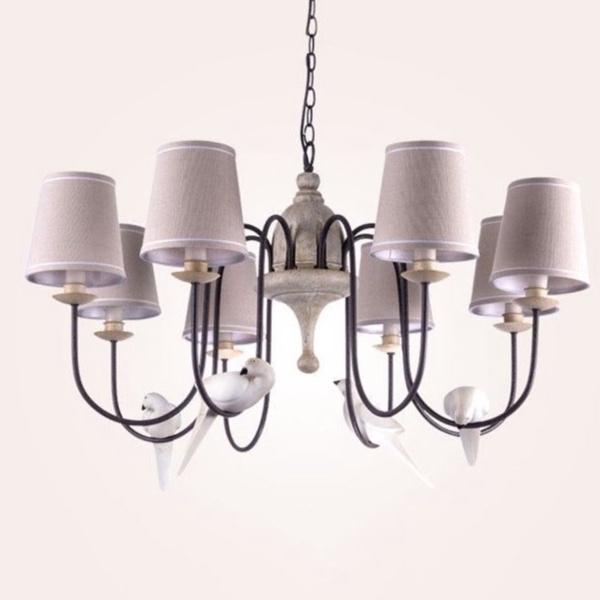 Đèn chùm KARSE 8 tay hiện đại, cao cấp trang trí nhà cửa sang trọng, đẳng cấp .