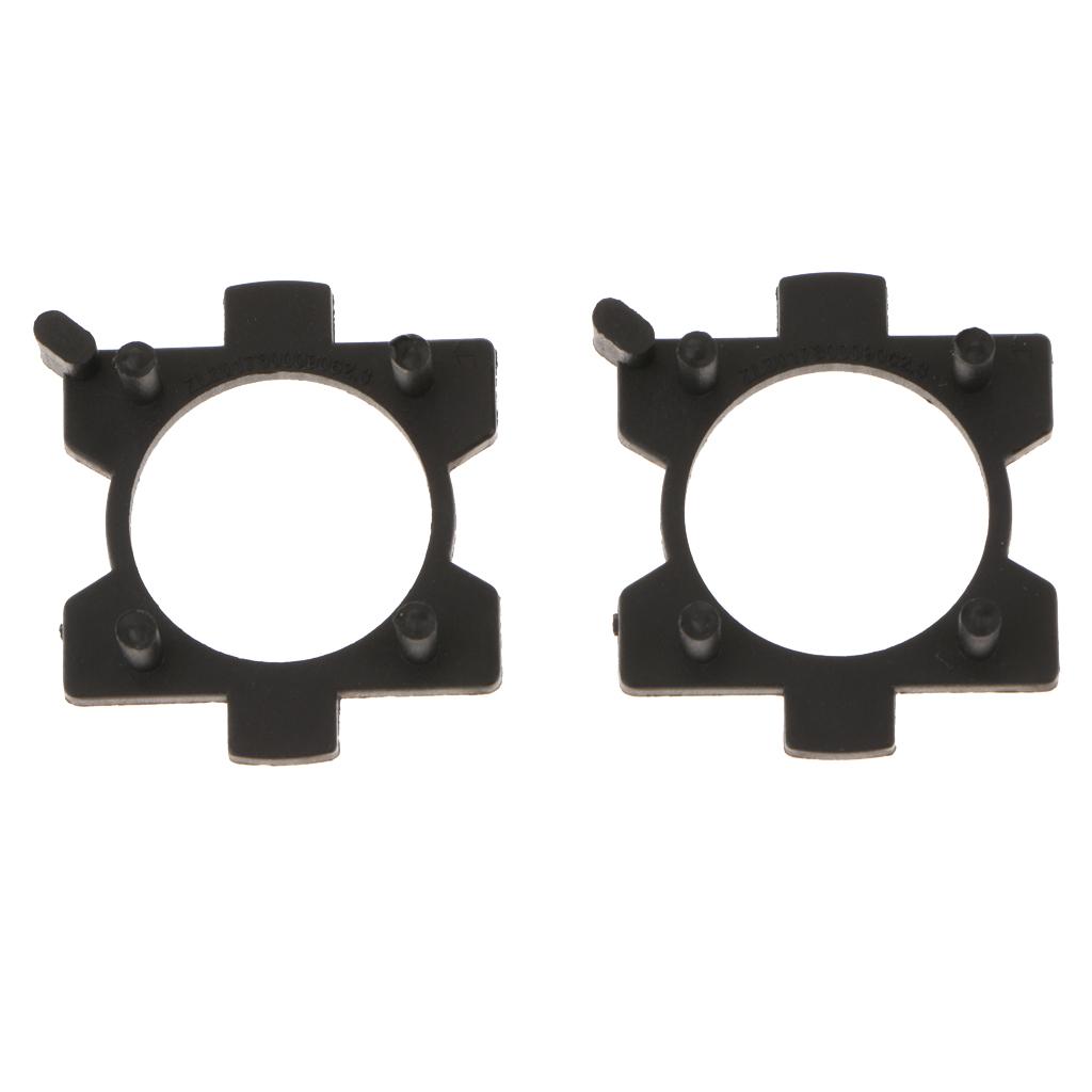Pair H7 LED Headlight Bulb Retainers Holder for CX5 CX7 Low Beam