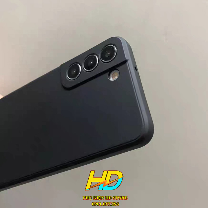 Ốp Lưng Dẻo Màu Đen Dành Cho Samsung Galaxy S21 FE Viền Vuông Khoét Lỗ bảo Vệ Camera Tốt Nhất, Không Bám vân Tay