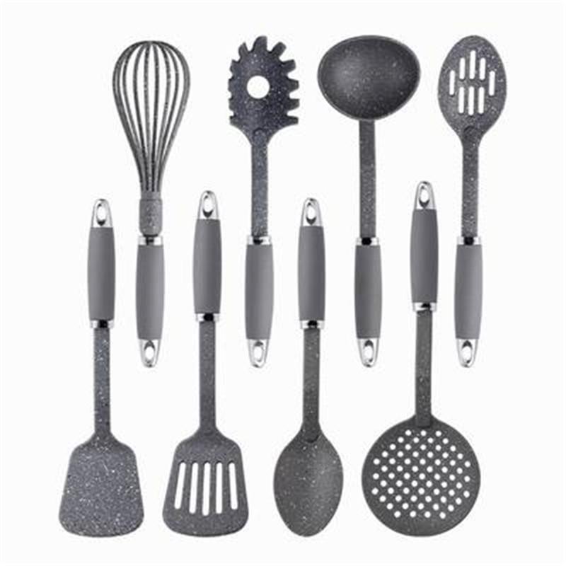 8 Cái/bộ Đồ Dùng Nhà Bếp Bộ Không Dính Đồ Dùng Nhà Bếp Nấu Ăn Dụng Cụ Thìa Canh GÀU MÚC Thìa Đũa Dụng Cụ Xẻng Tiện Ích Phụ Kiện