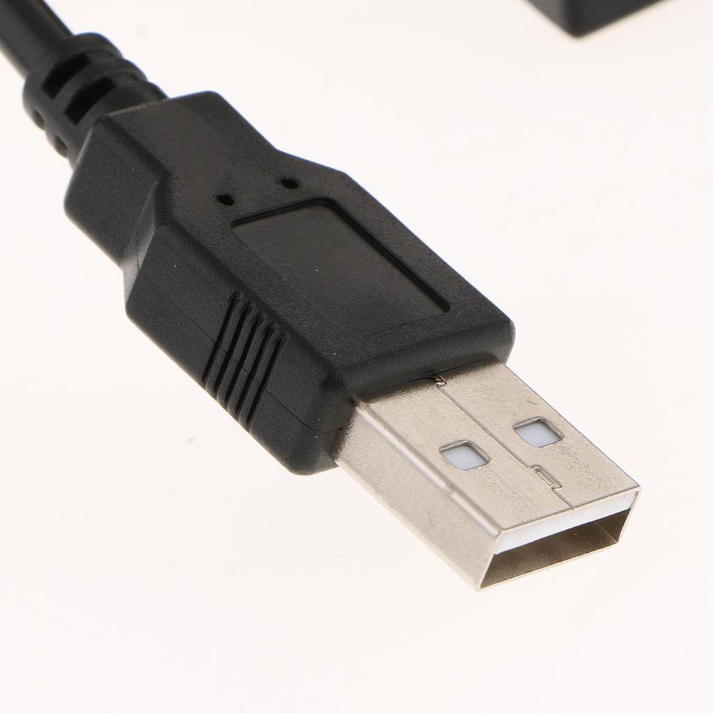 Hilabee Đen Hub USB-Đứng Dock Đế Sạc 4 Cổng USB HUB Cho Công Tắc