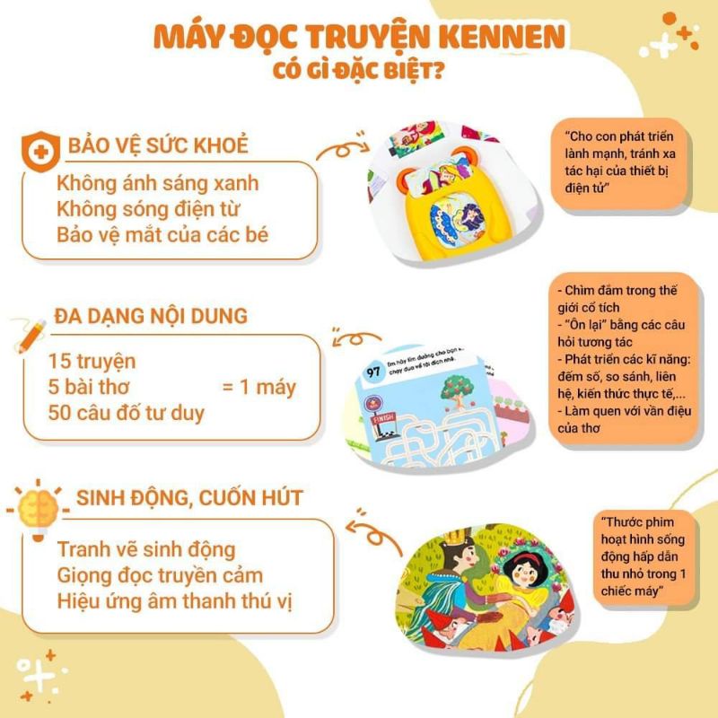 Máy đọc truyện cho bé