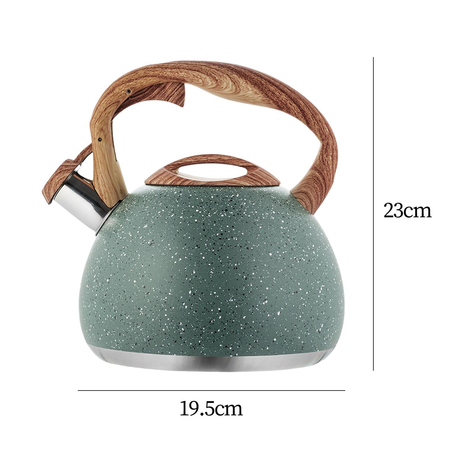 Whistle Kettle 2.8L Tea Pots Kitchenware Portable Kettle Teapot for Boiling Water for Gas Stoves, Induction Cookers, Electric Ceramic Stoves