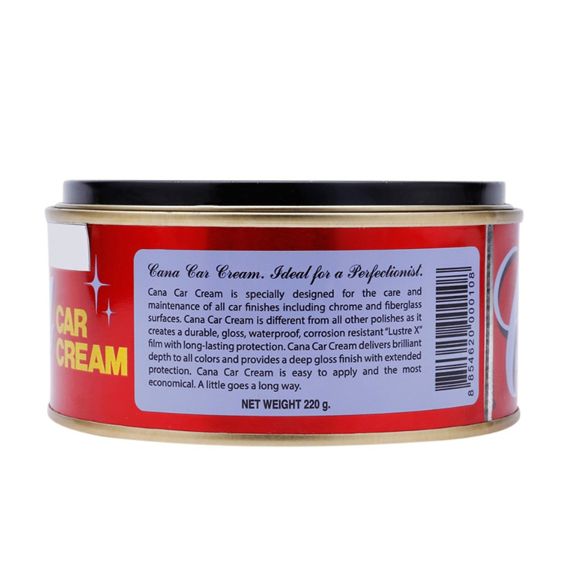 Xi Đánh Bóng Cana 100G Kem Đánh Bóng Xóa Trầy Xước Sơn Ô tô - Xe Máy Cana Car Cream - đánh bóng bề mặt kim lọai, đồ gỗ, mặt đá, Đồ Da, Gốm Sứ, Bóng Bi a, Tẩy Vết Băng Kính Làm Mờ Vết Xước Xe Máy Ô Tô