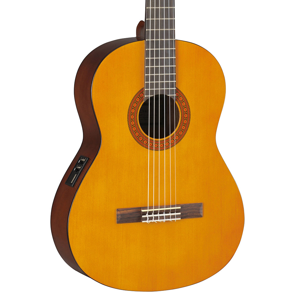 Đàn Guitar Classic, Classical &amp; Nylon - Yamaha CX40 - Pickup tích hợp với Preamp thụ động với các nút điều chỉnh - Hàng chính hãng