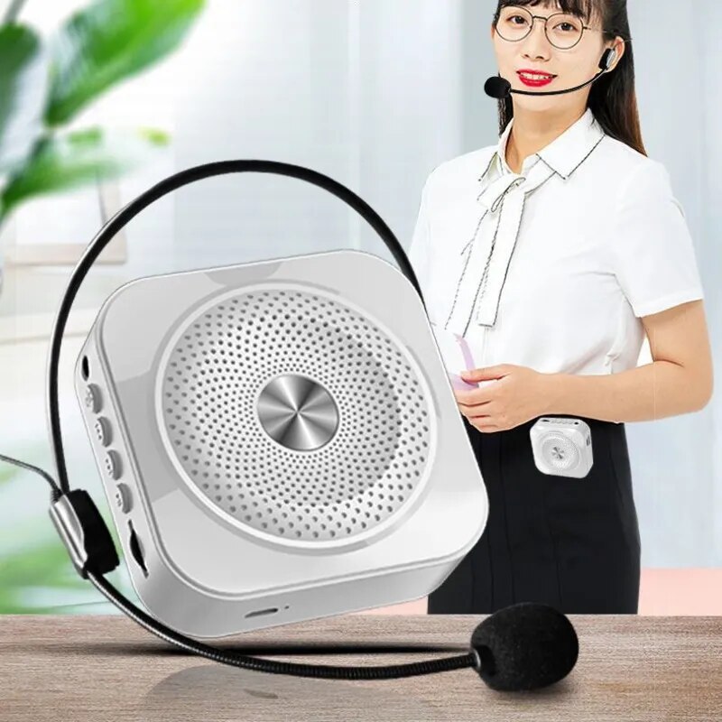 Bộ Loa Micro Trợ Giảng Bỏ Túi Amplify Micro Bluetooh 5.0 Full Option - có chức năng ghi âm (Black)