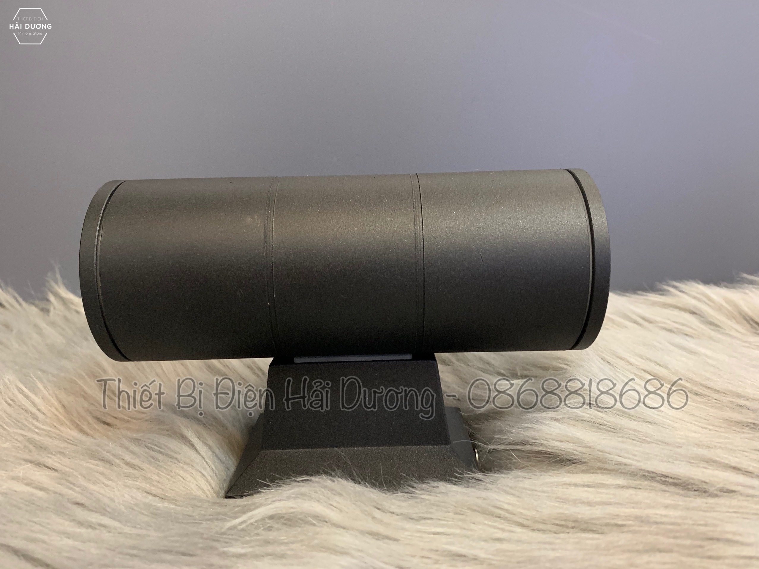 Đèn led gắn tường hình trụ TN916 6w - Ánh sáng vàng - Chống nước thân nhôm - Cầu Thang Cổng Hiên Nhà Sân Vườn