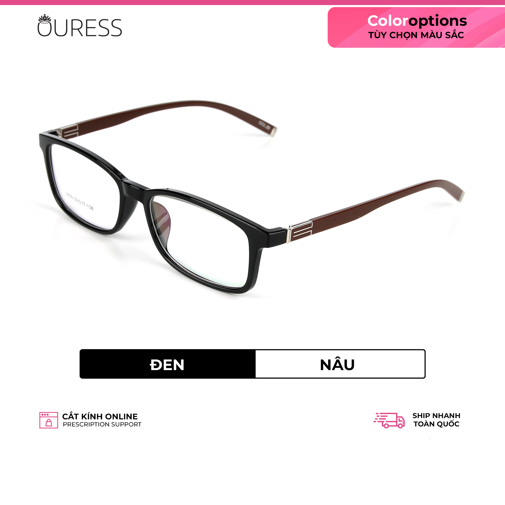 GỌNG KÍNH TR90 SIÊU NHẸ 2509