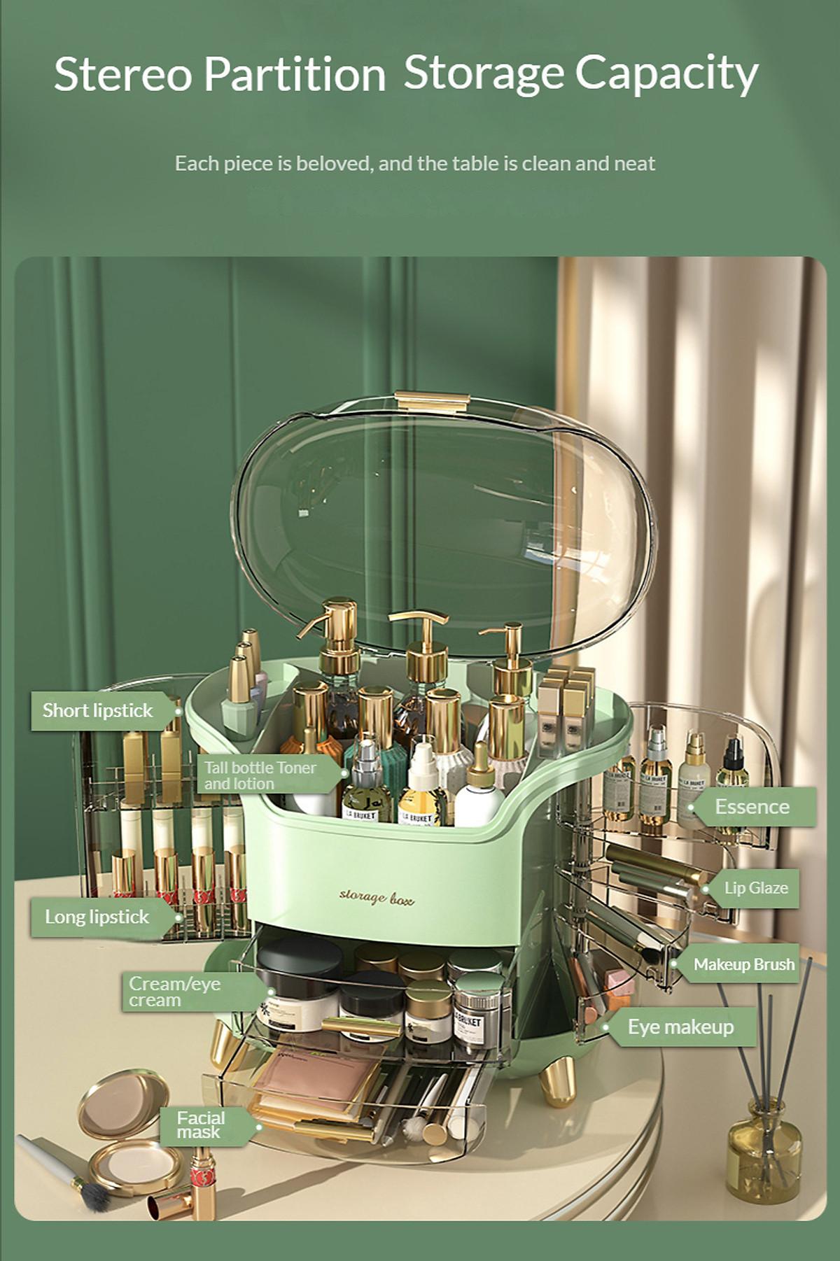 Tủ Đựng Mỹ Phẩm COSMETIC SWING Cosmetic Box Transparent
