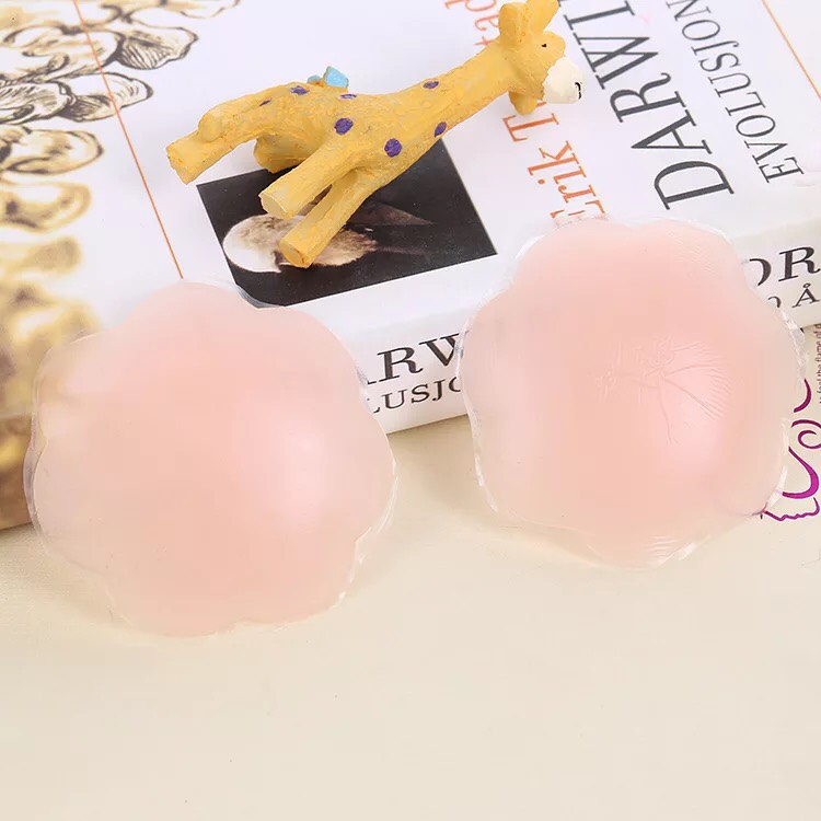 Combo 2 Bộ Đôi Miếng Dán Nhũ Hoa, Dán Ngực, Dán Đầu Ti Silicon Mềm Mại MD12