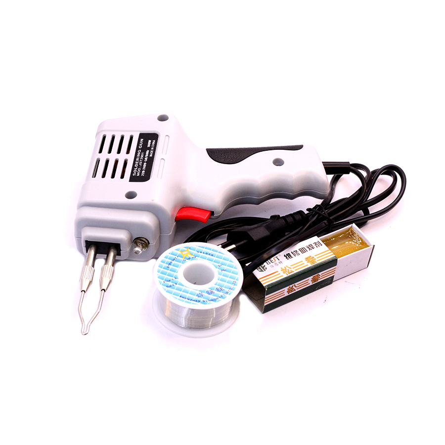 Mỏ Hàn Xung 220V 100W Tặng 01 Cuộn Thiếc 50G, 01 Nhựa Thông Hộp