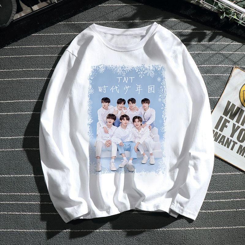 Áo Hoodie in hình nhóm TNT thời trang Kpop