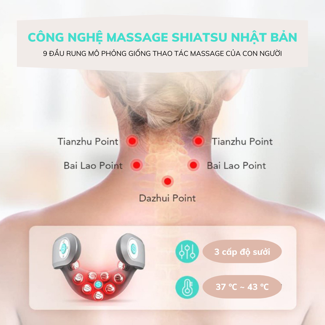 Máy Massage Cổ SKG G7-PRO