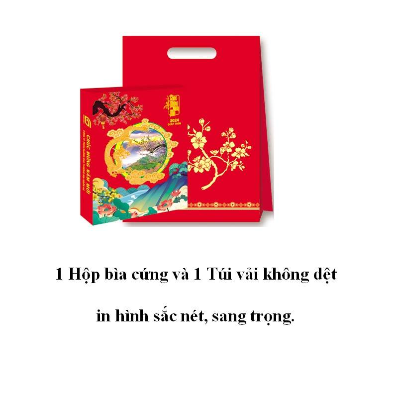 Bloc lịch treo tường 2024 - kích thước 35cm x 50 cm – Lịch Ngân Hà