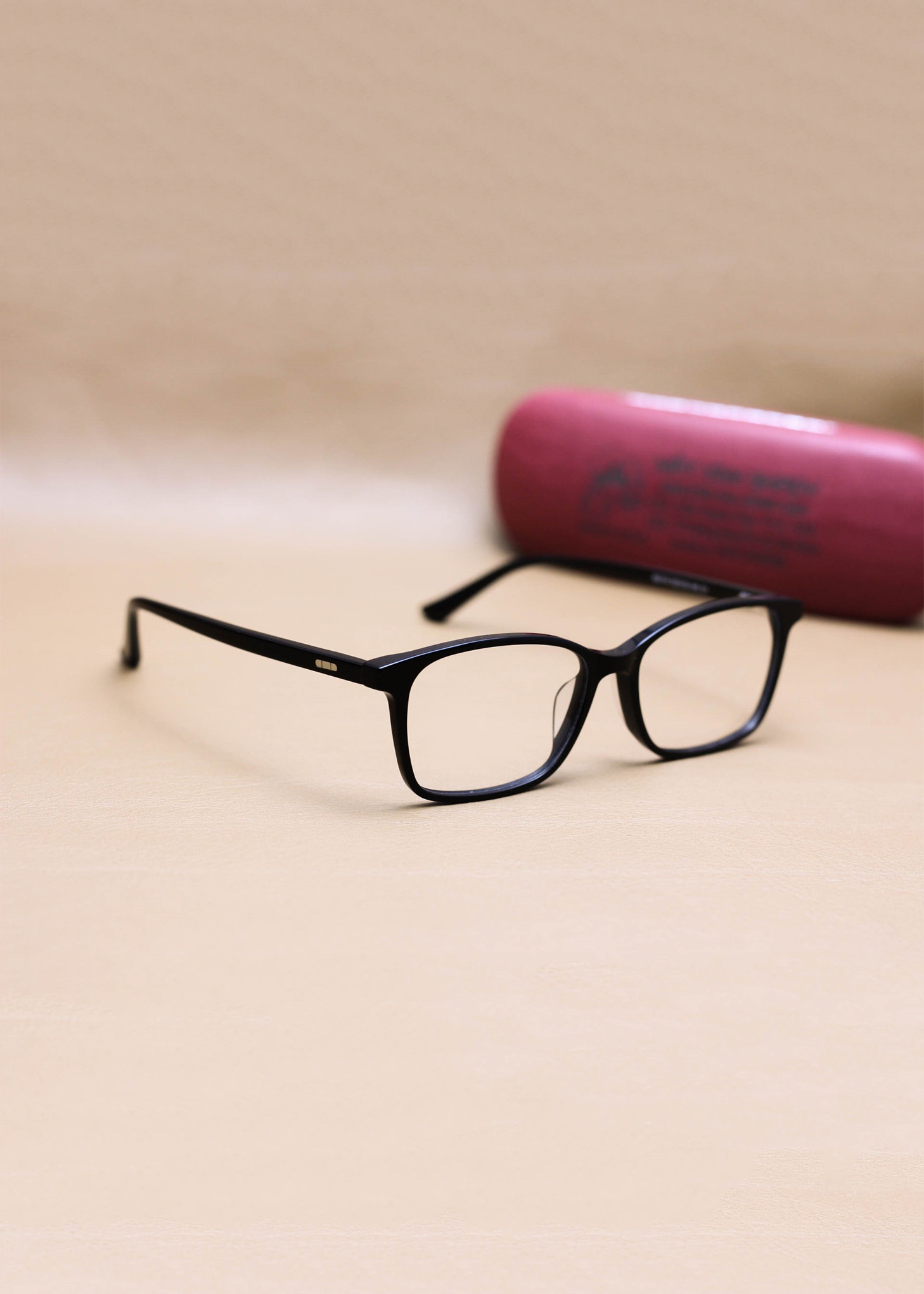 Gọng Kính Cận Dáng Vuông Bầu Thời Trang Unisex, Chất Nhựa Acetate Nguyên Khối - G1764