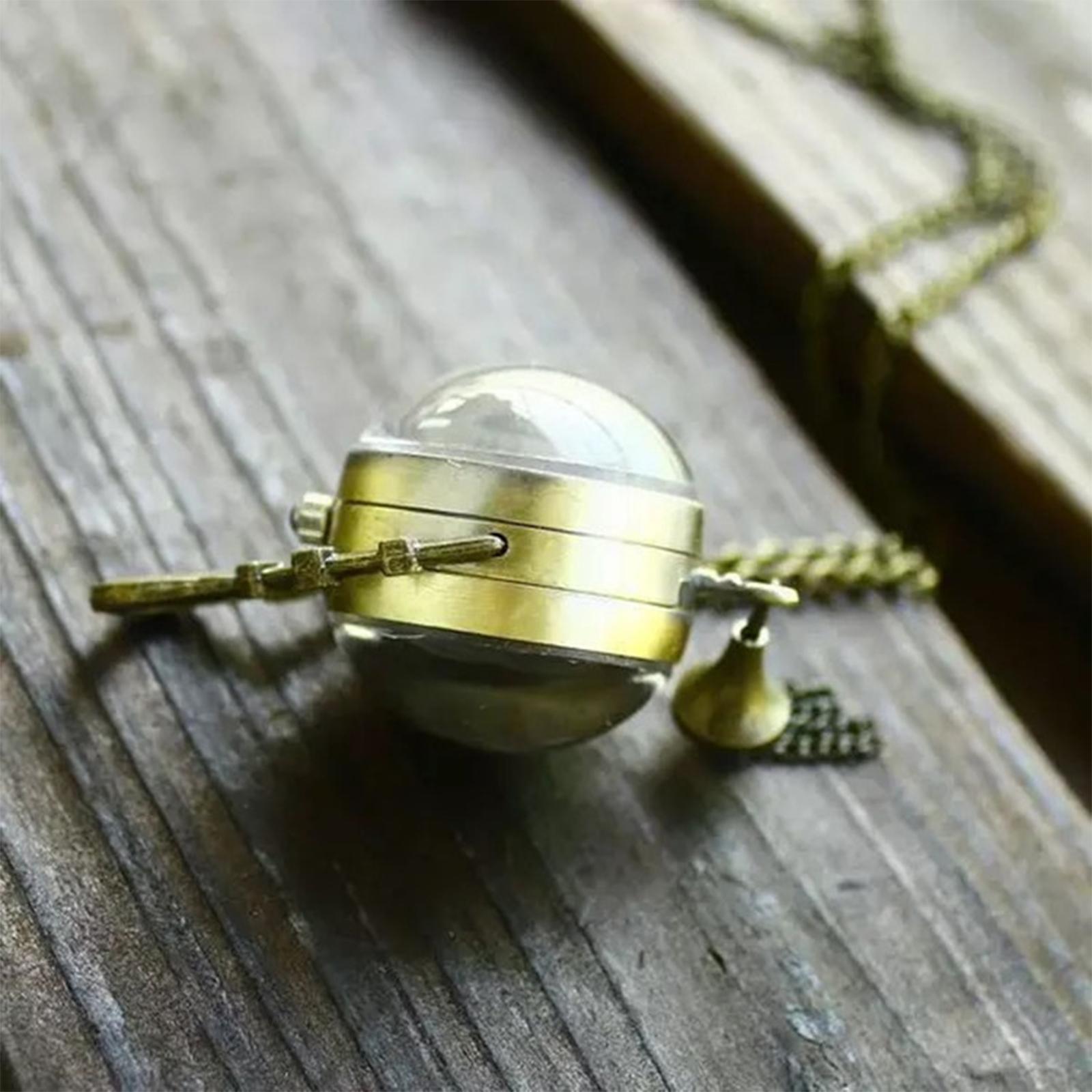 Pocket Watch Roman Characte Retro Gift Pendant Sweater Chain for Graduation