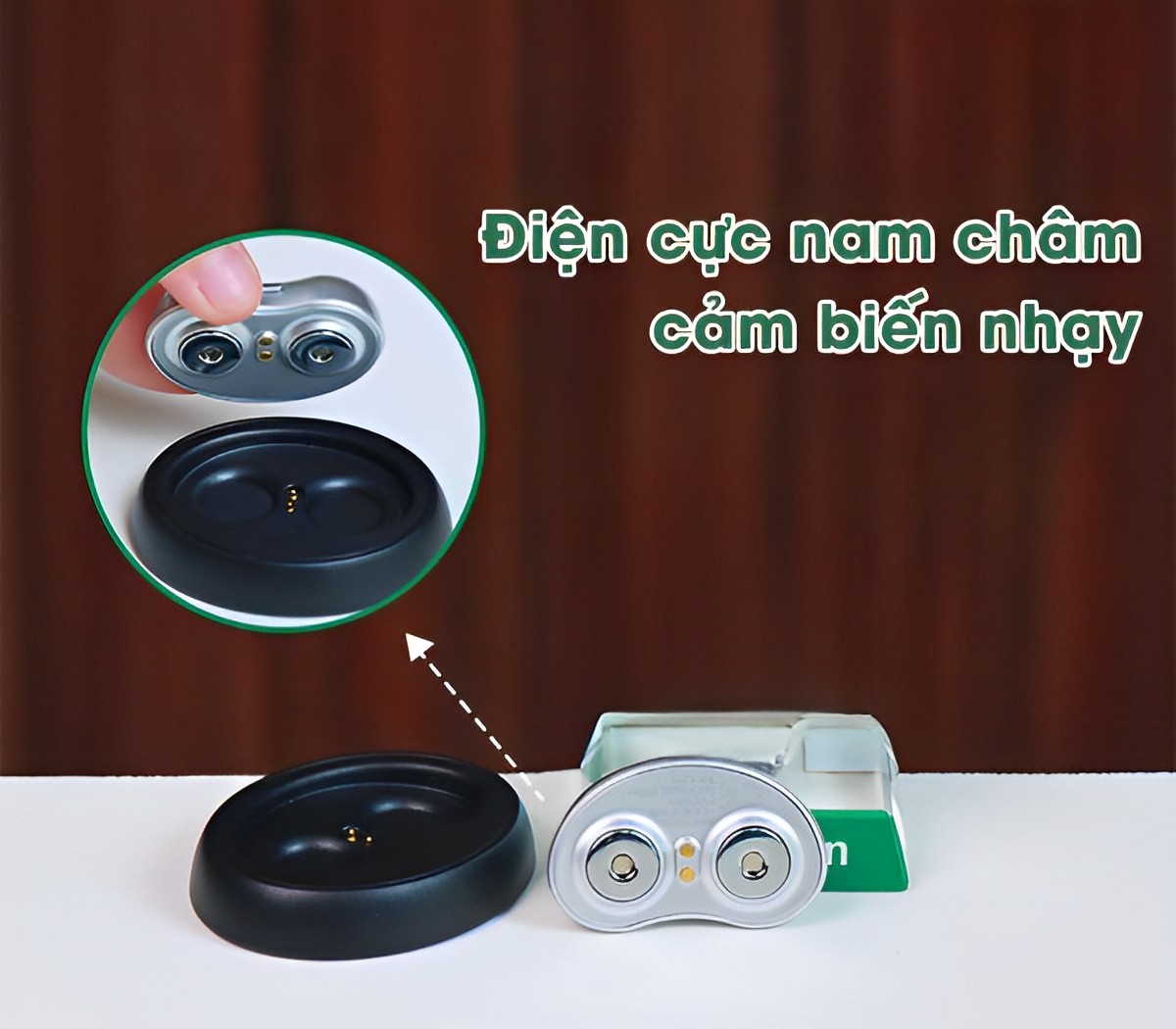 Máy chống ngáy ngủ,thiết bị chống ngáy ngủ Snore Circle HT56,dụng cụ chống ngáy với xung tần số thấp,quản lý bằng app dễ dàng cho bạn giấc ngủ sâu và trọn vẹn