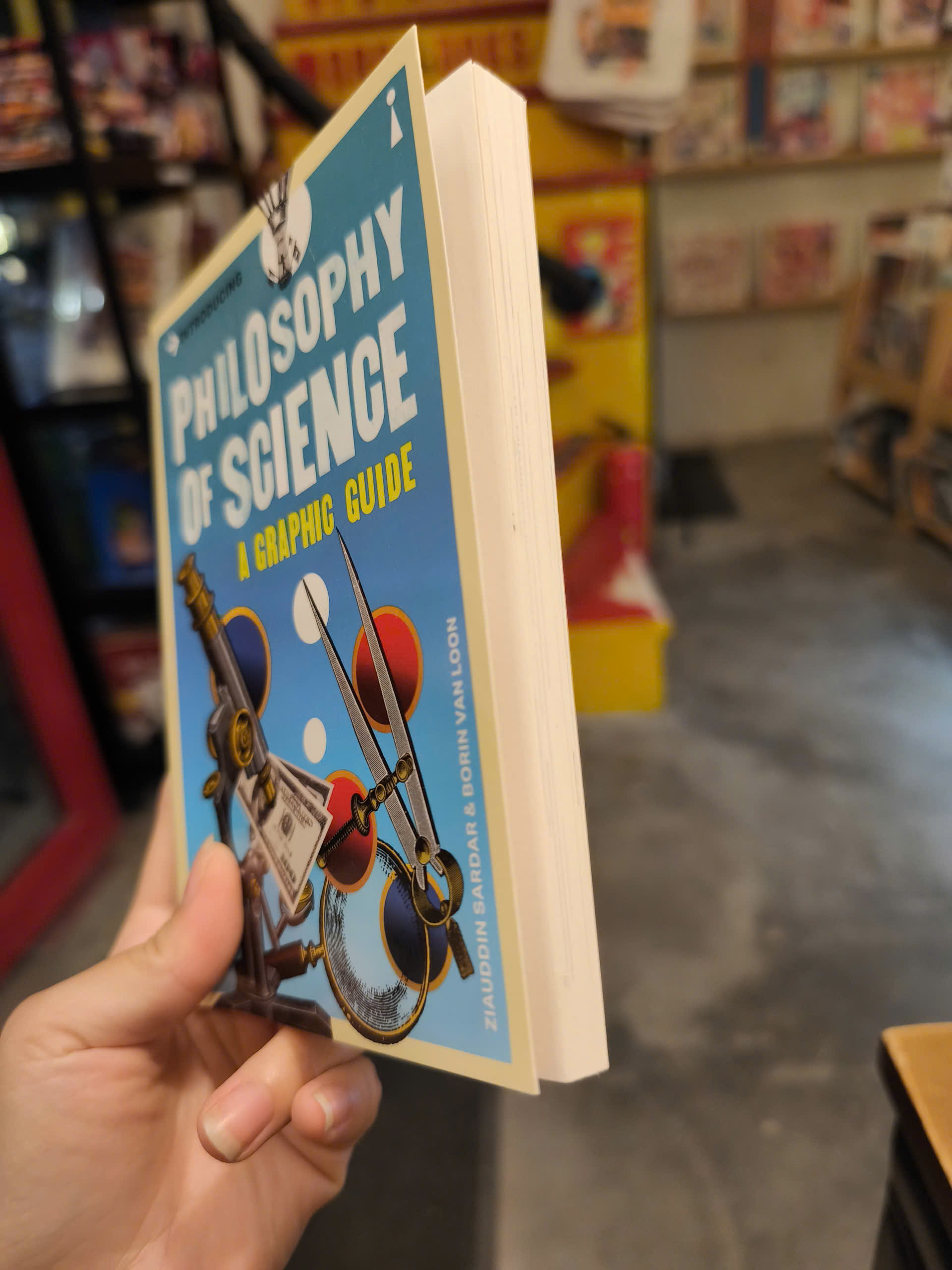 Sách - Introducing Philosophy of Science: A Graphic Guide by Ziauddin Sardar