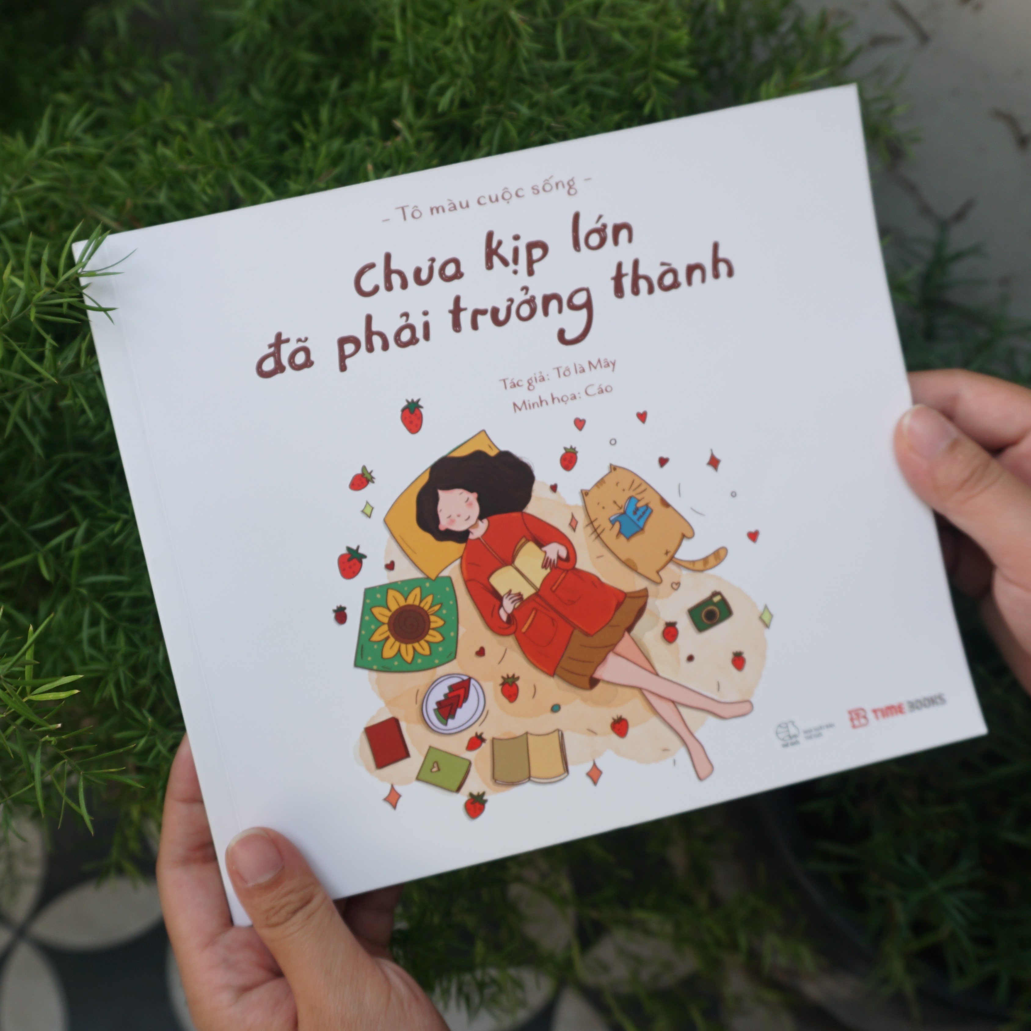 Sách Chưa Kịp Lớn Đã Phải Trưởng Thành - Tô Màu Cuộc Sống