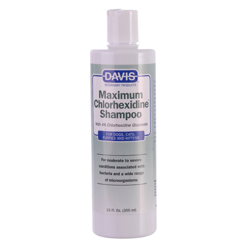 Sữa Tắm Trị Viêm Da Davis Maximum Chlorhexidine Shampoo (355ml)