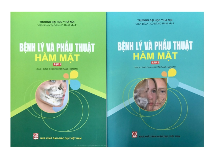 Sách - Combo Bệnh Lý Và Phẫu Thuật Hàm Mặt Tập 1- Tập 2 Dùng cho sinh viên răng hàm mặt
