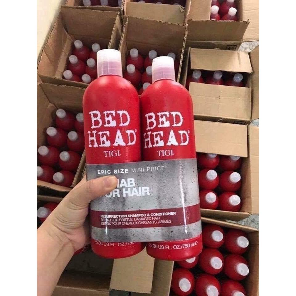 Bộ dầu gội và xả Tigi Bed Head