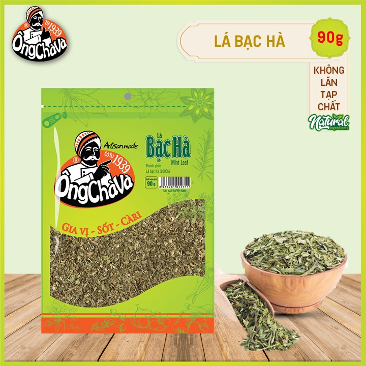 Lá Bạc Hà Ông Chà Và 90g (Mint Leaf)