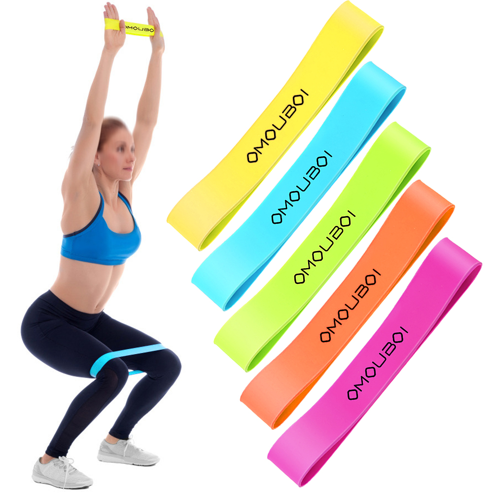 Bộ 5 dây band tập kháng lực vật lý cá nhân tăng sức bền