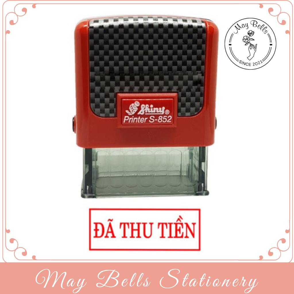 Dấu tên, Mộc tên, Dấu Vuông 1 Dòng Theo Yêu Cầu, Shiny S852