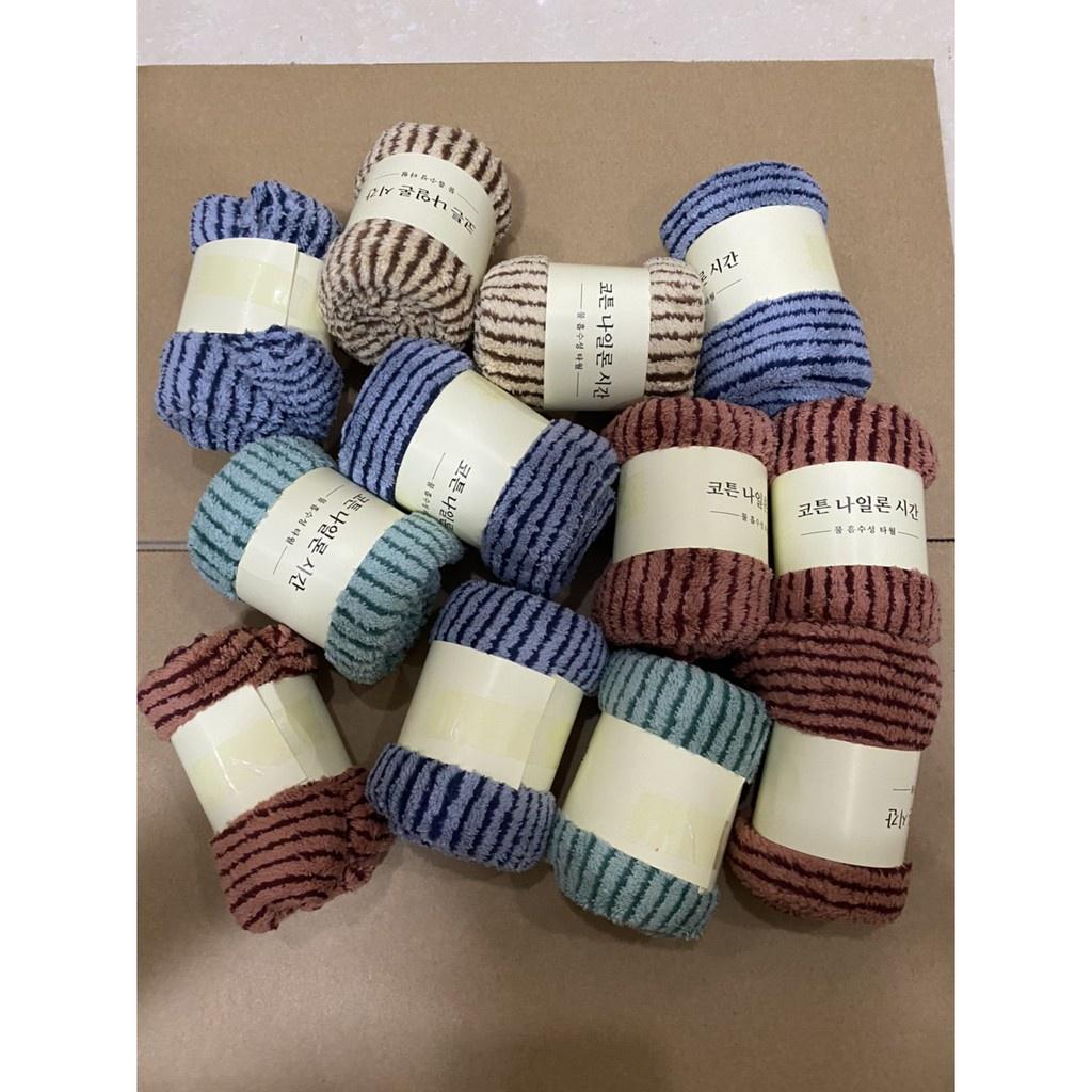 KHĂN MẶT LÔNG CỪU HÀN QUỐC MẪU MỚI H224