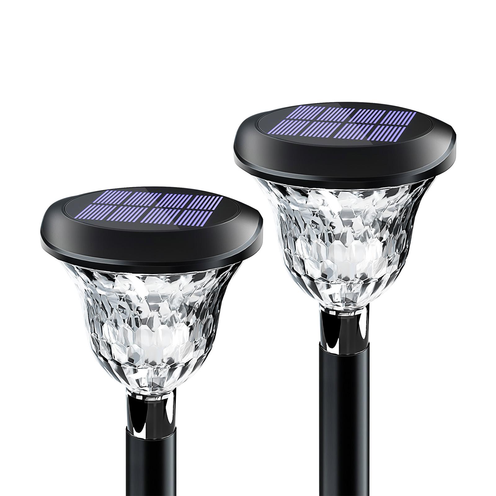 Đèn Led Năng Lượng Mặt Trời Với Bóng Màu Trắng Ấm Tự Động Bật Tắt