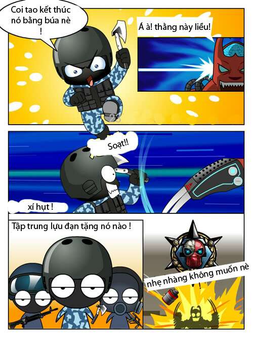 truyện vui về game cross fire chapter 1 7