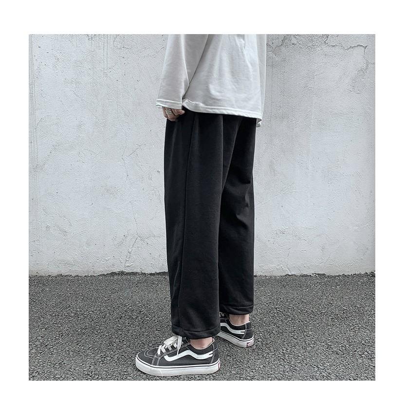 Quần nỉ nam nữ cạp chun bo gấu bigsize từ M đến 3XL, quần jogger unisex fullsize