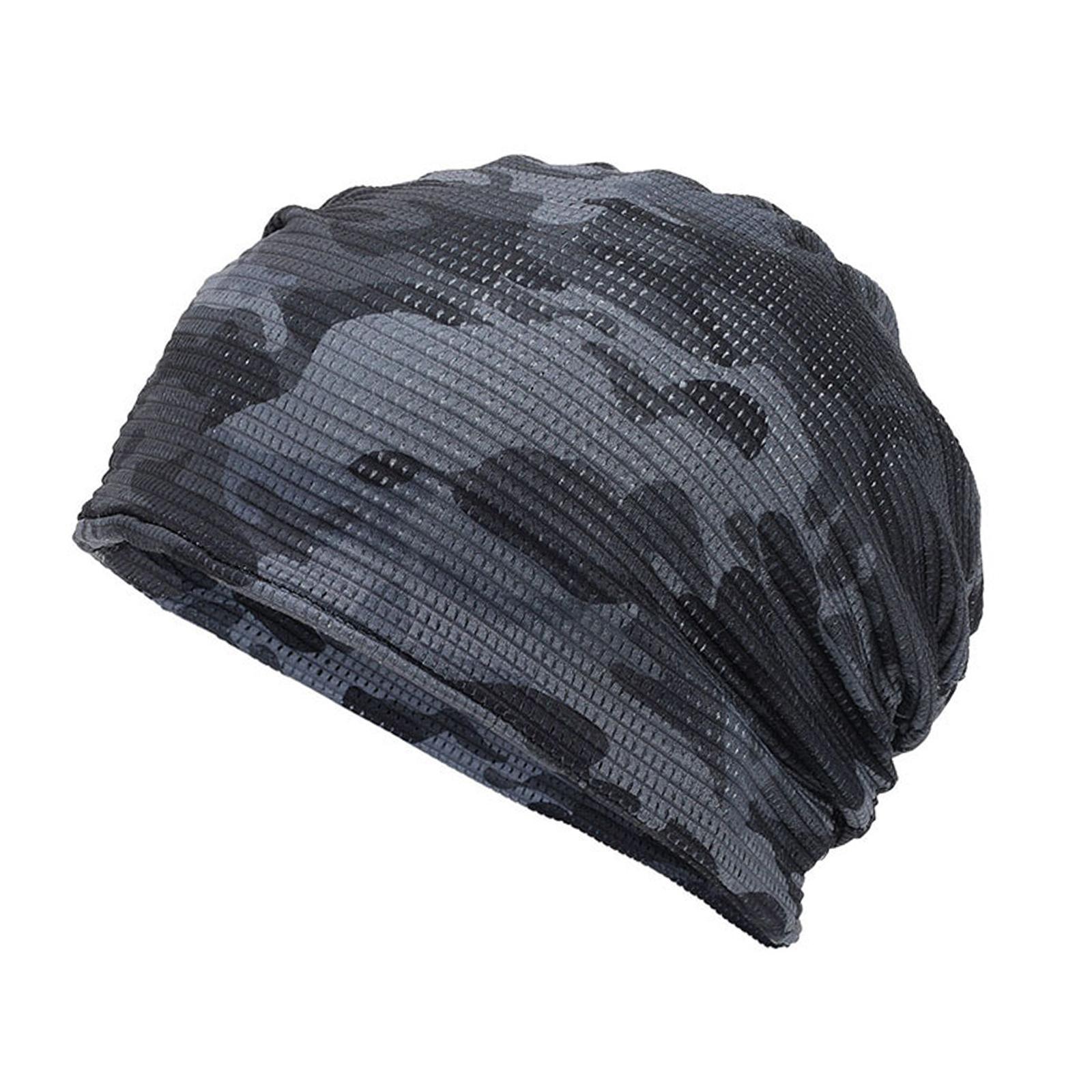 Beanie Caps Sleep Cap Breathable Fashion Stretch Hat Skullcap Skull Hats Slouchy Beanie Summer for Camping Hiking Walking Women Men Skiing