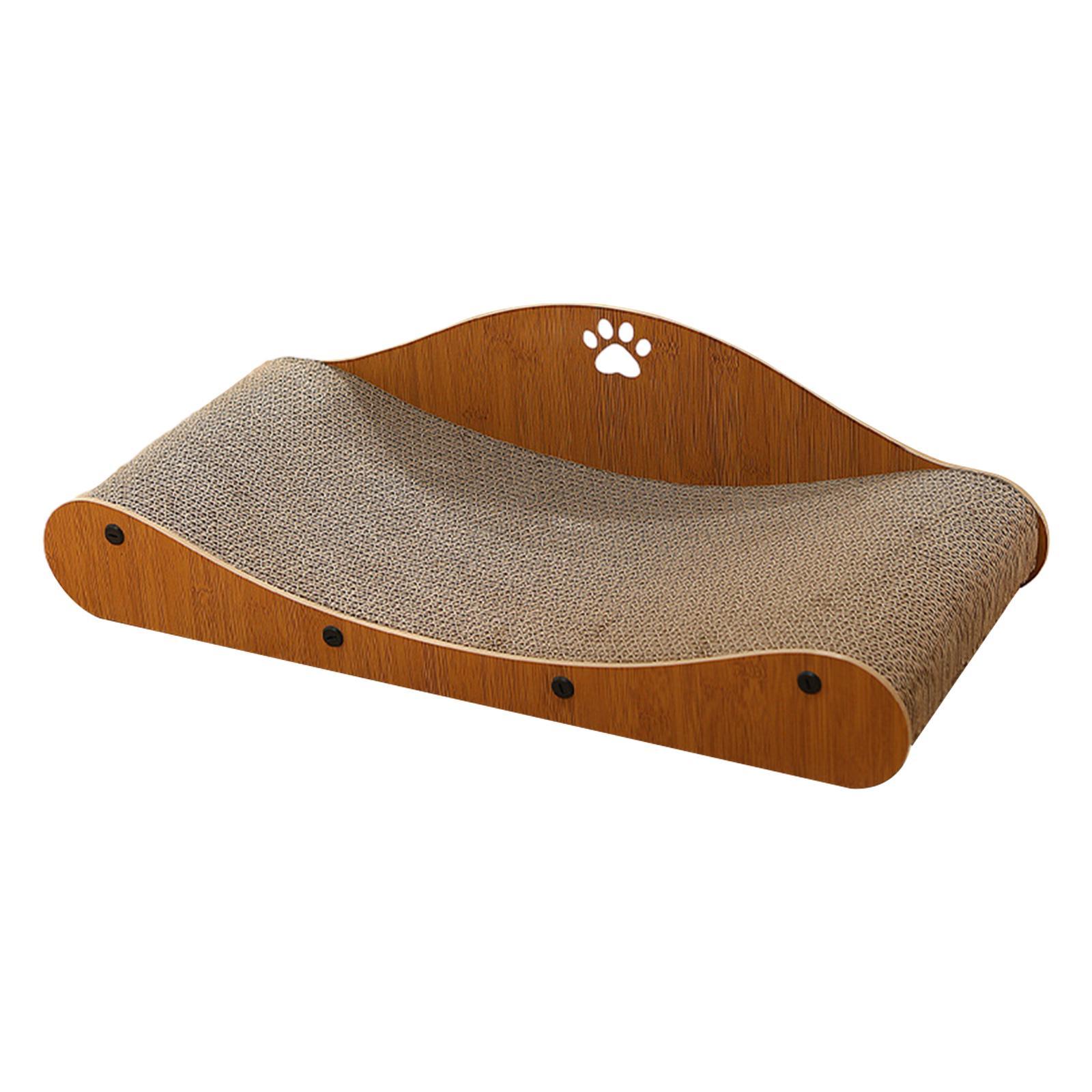 Scratching Lounge Bed Kitty Grinding Claw House Play Cat Scratcher Cardboard