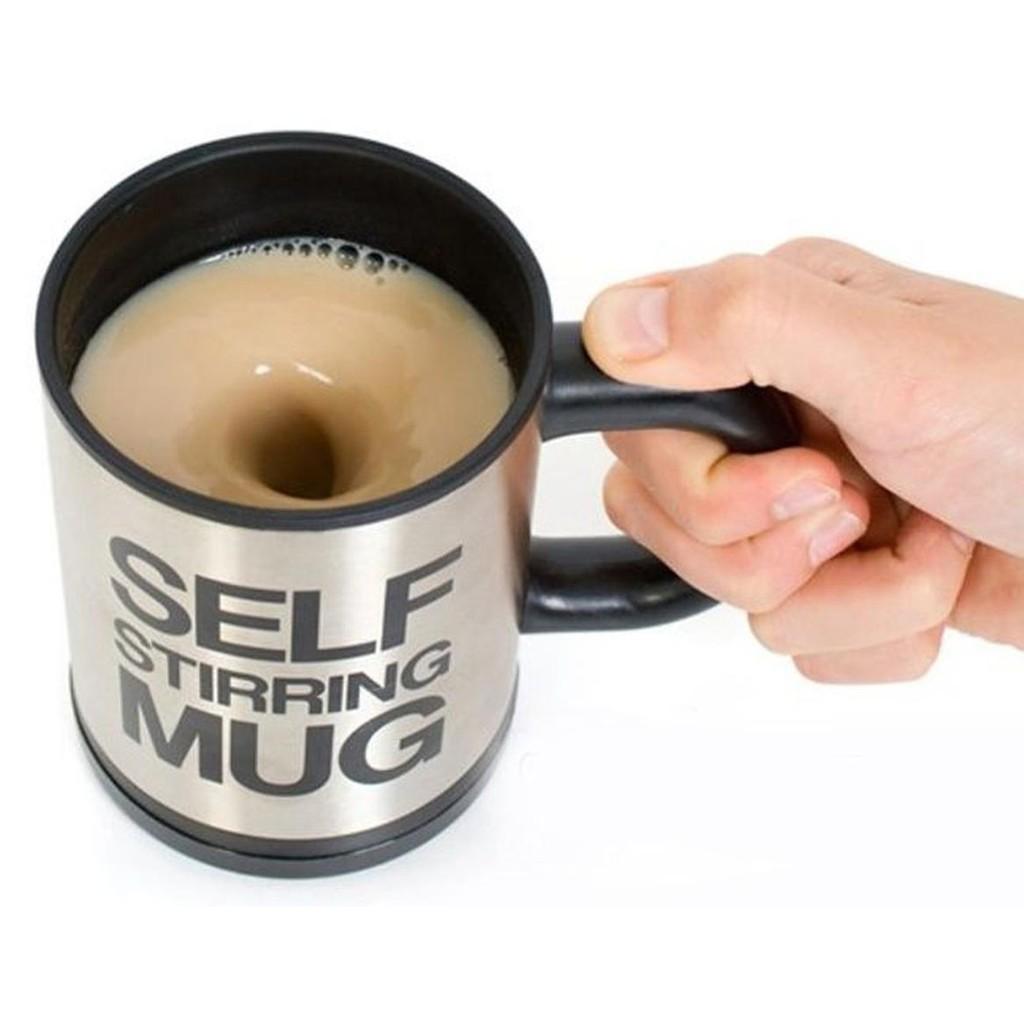 Cốc tự khuấy thông minh, cốc tự pha cafe Self Stirring Mug, Ly cafe tự khuấy - DG0333