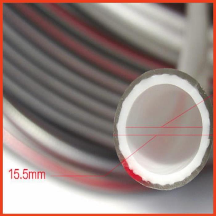 Bộ dây vòi xịt nước rửa xe, tưới cây . tăng áp 3 lần, loại 20m 206701-2 đầu đồng,cút đồng+ tặng mở chai