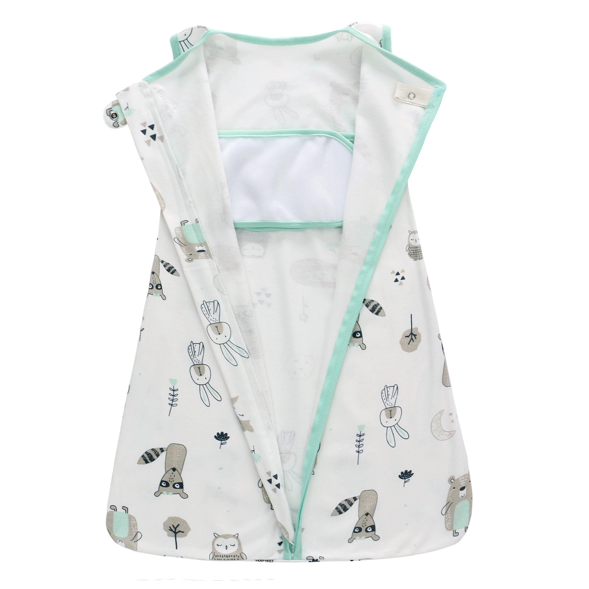 Cho Bé Túi Ngủ Sơ Sinh Cho Bé Giấc Ngủ Ngon Quần Áo Trẻ Sơ Sinh Không Tay Sleepsacks Nguyên Chất Cotton Trẻ Em Ngủ Trẻ Em Ngủ Quần Áo