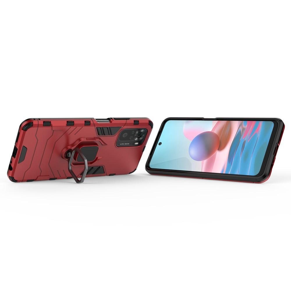 Ốp lưng cho Xiaomi Redmi Note 10 10S 4G 5G 10 Pro chống sốc kèm nhẫn xoay chống xem video bảo vệ camera