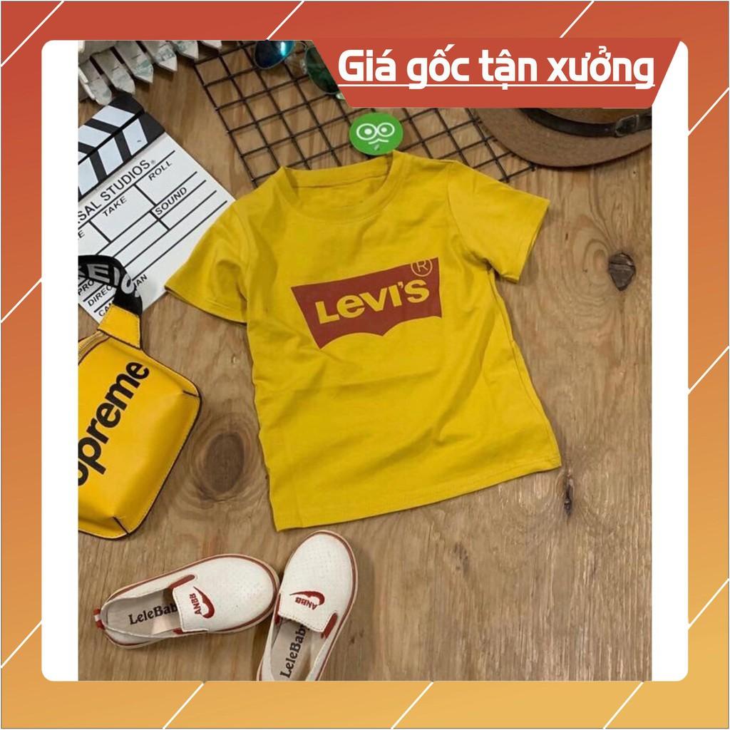 Giá Sỉ SÉT 5 Áo Thun Trẻ Em Cho cả bé trai và bé gái.áo thun LEVI cho bé từ 7kg đén 30kg