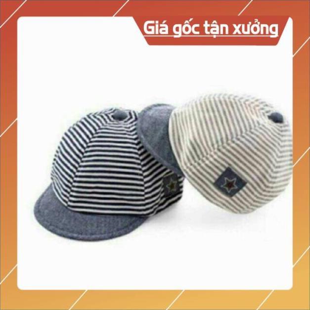 Hàng Việt Nam xuất khẩu _ Mũ sọc thời trang cho bé trai/ bé gái 3 tháng đến 2 tuổi