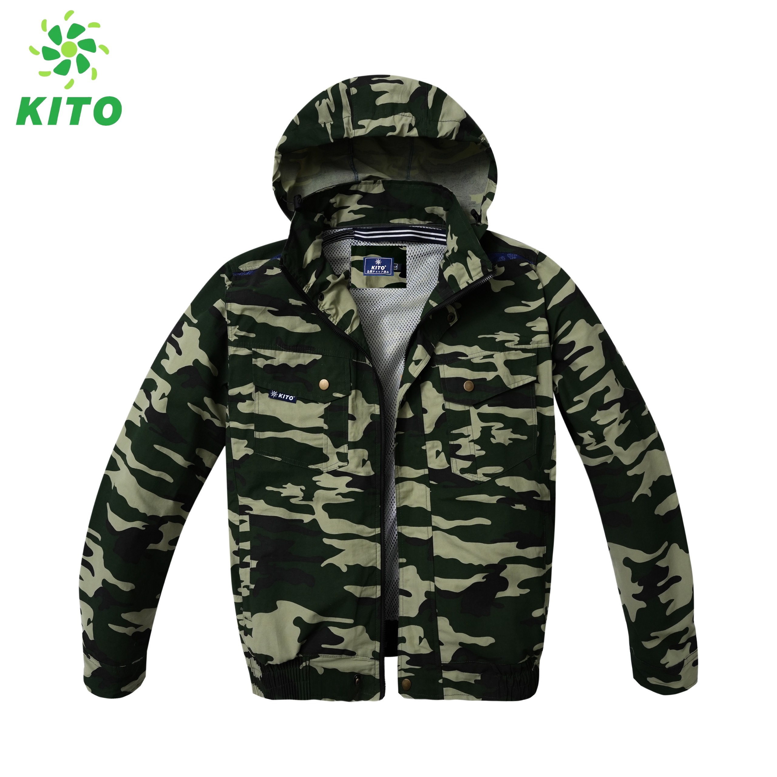 Áo điều hòa KITO chính hãng không phụ kiện chất lượng cao giúp giảm nhiệt cơ thể,áo 100% Cotton ( Áo không quạt )