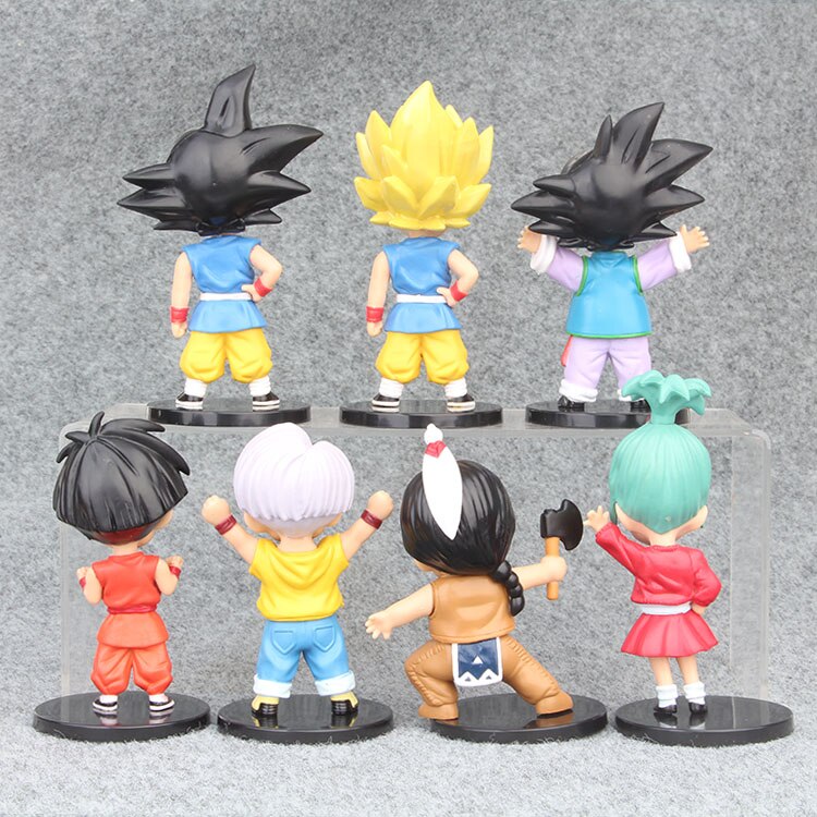 Bộ 07 Mô Hình Trong Truyện Dragon Ball ( Cao 10-12cm )