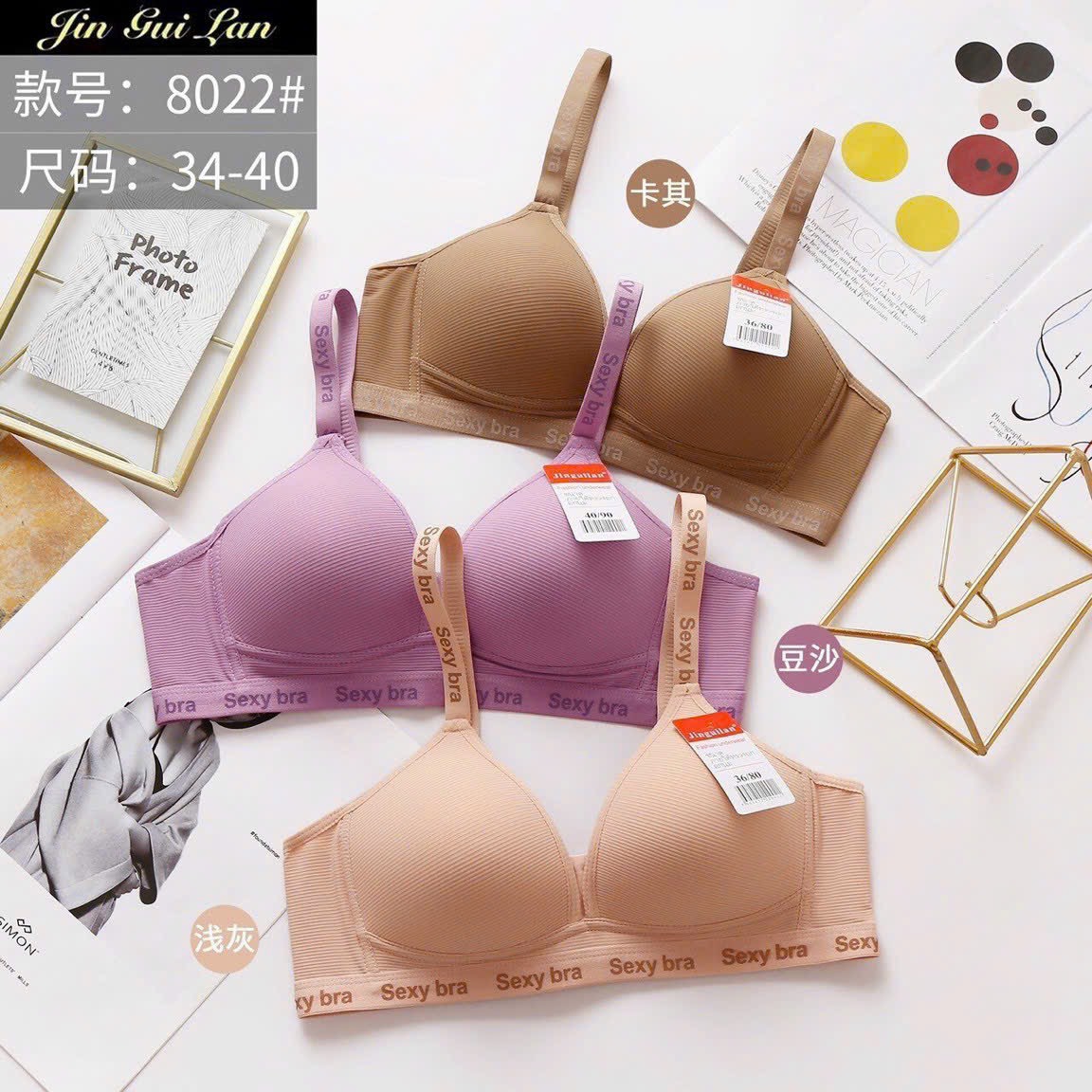 ÁO NGỰC BRA ĐẸP QUYẾN RŨ SIZE TỪ 36-40 DÀNH CHO NỮ