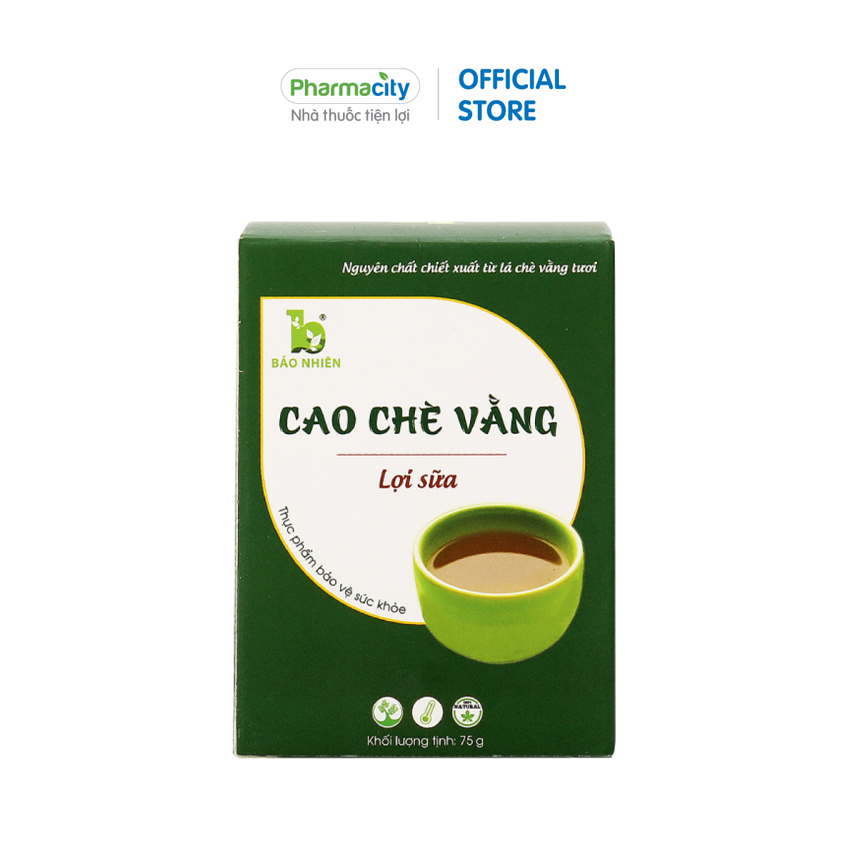 Cao chè vằng lợi sữa Bảo Nhiên (75g)