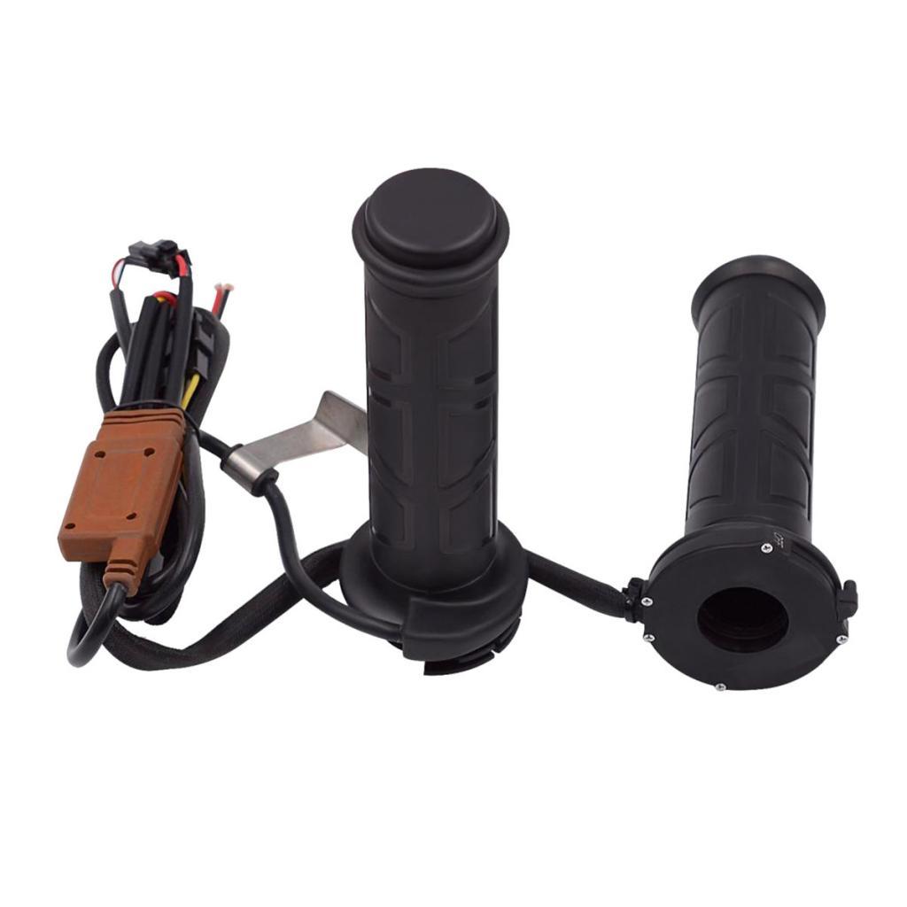 Heated Motorcycle Grips LEFT AND RIGHT 22mm / 7/8 Inch Handlebars