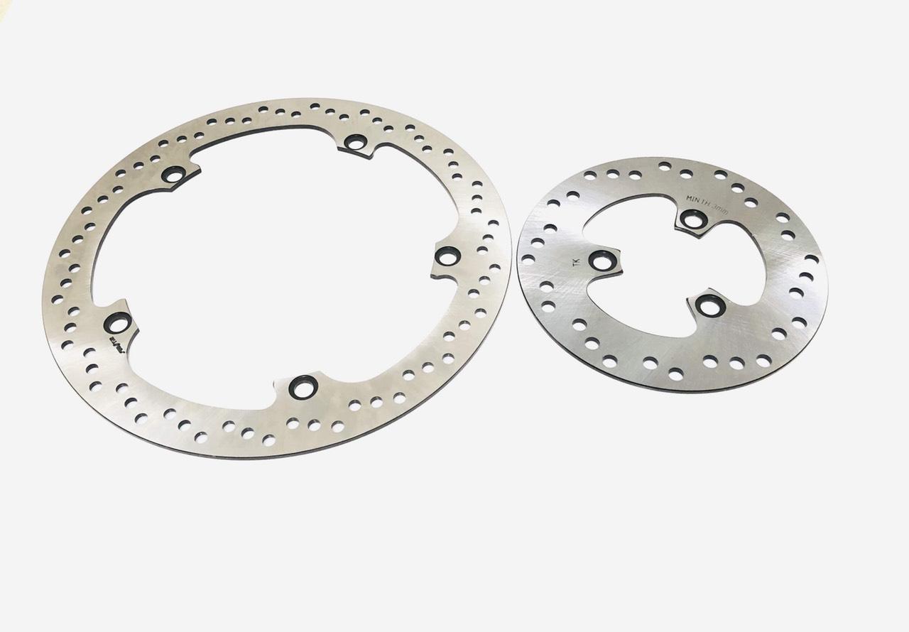 Cặp đĩa thắng trước sau xe raider fi